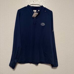 FootJoy Women's Dark Blue Long Sleeve Top red hawk golf